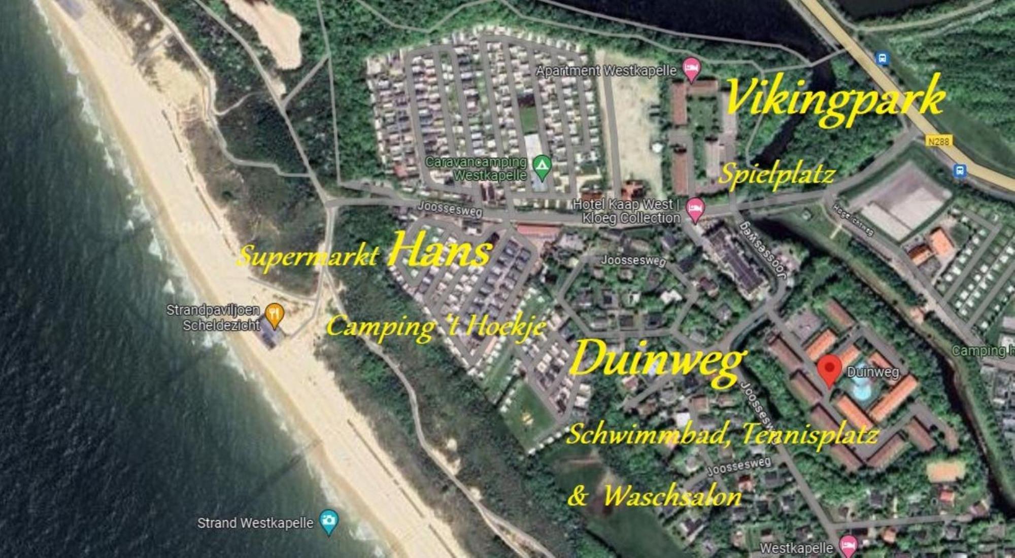Apartamento Ampel Bed By The Sea Westkapelle Exterior foto